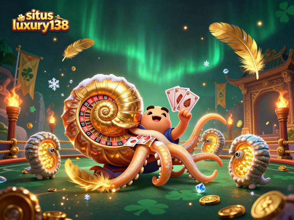 Menangkan permainan di situs luxury138 dengan mesin slot menarik dan elemen kasino berdekorasi.