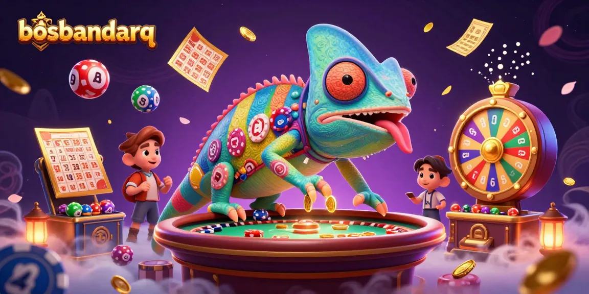 Experience thrilling gameplay at bosbandarq with vibrant casino elements and engaging characters.