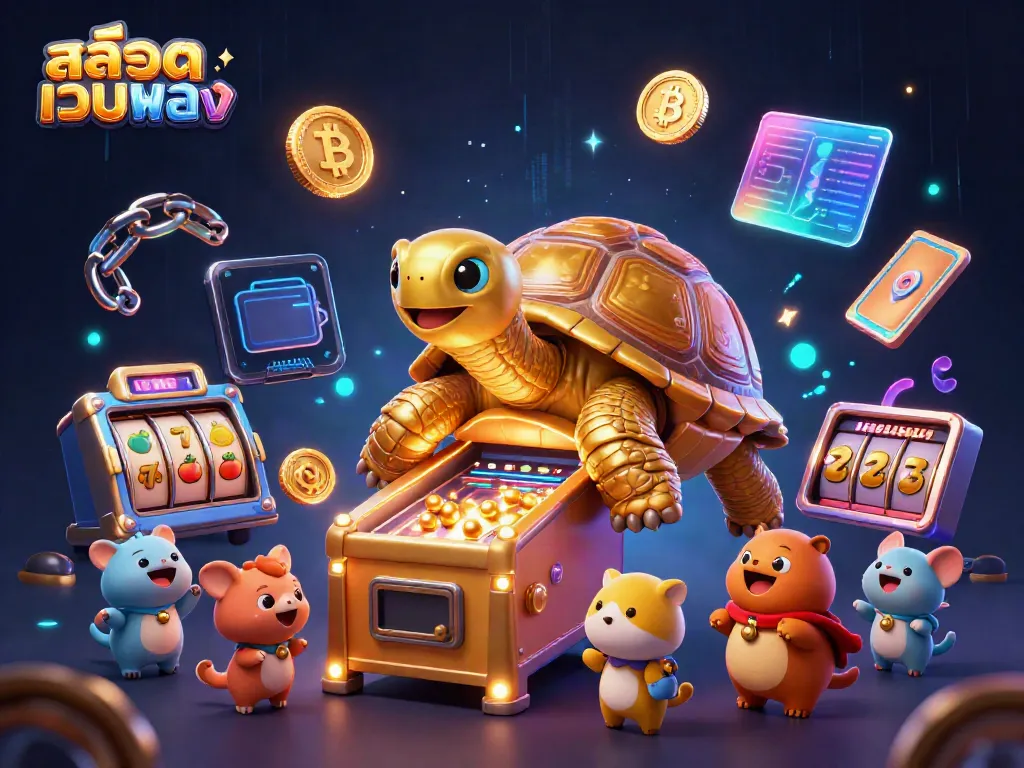 เล่นเกมส์สล็อตเว็บตรงกับเต่าอ้วนทองคำในคาสิโนออนไลน์