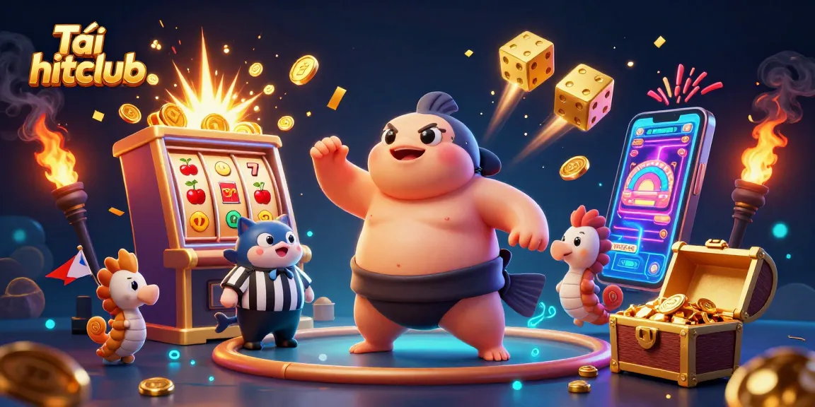 Experience thrilling gameplay with Tải hitclub, unlock jackpots and enjoy vibrant casino action in a dynamic 3D scene.