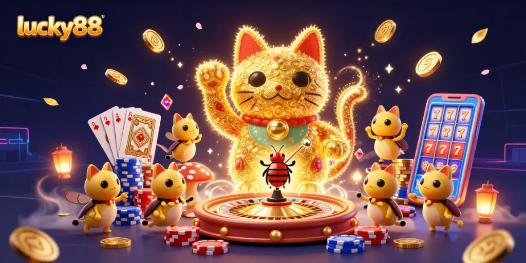 Spin the reels at lucky88 while enjoying vibrant, winning moments in a dynamic casino setting.