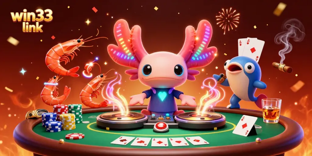 Engage in gaming excitement at win33 link with vibrant characters and dynamic casino elements.