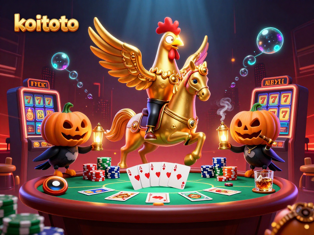 Koitoto memberikan pengalaman bermain slot gacor online dengan atmosfer kasino yang menyenangkan dan penuh warna.