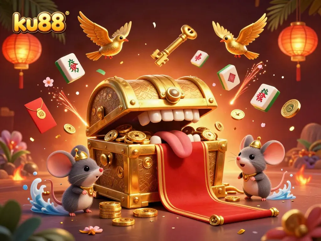 Win big at ku88 with vibrant, engaging casino adventures and enchanting treasure illustrations.