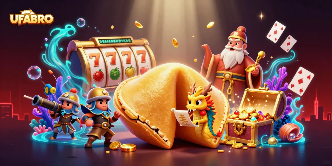 Bet and win at UFABRO with vibrant slot games and thrilling gambling action in a dynamic scene.