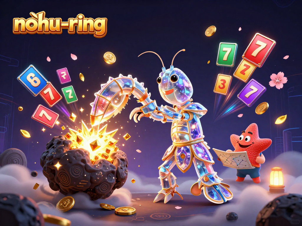 Punch through asteroids with the nohu-ring action, winning gems and slot rewards!