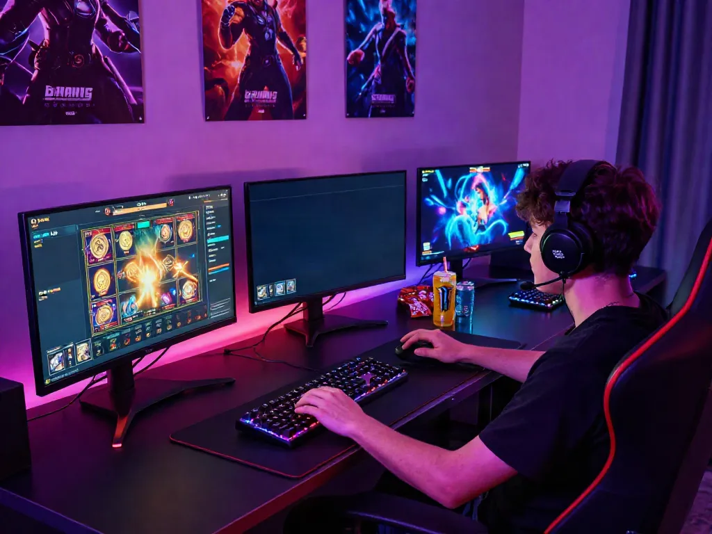 Akunjp gaming scene showcasing immersive online slot gameplay.