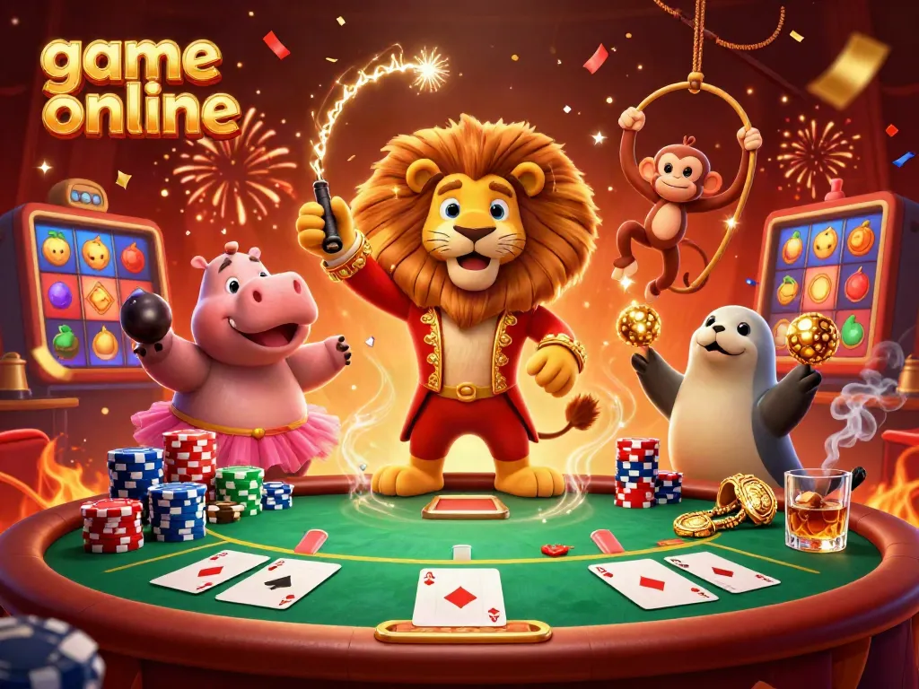 Experience thrilling gameplay with cartoon characters in a vibrant casino setting where players enjoy game online.