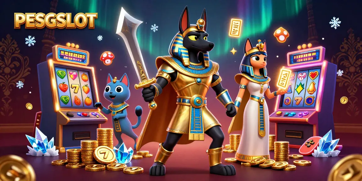 PESGSLOT offers an engaging gaming experience with thrilling slot machines and legendary Egyptian figures.