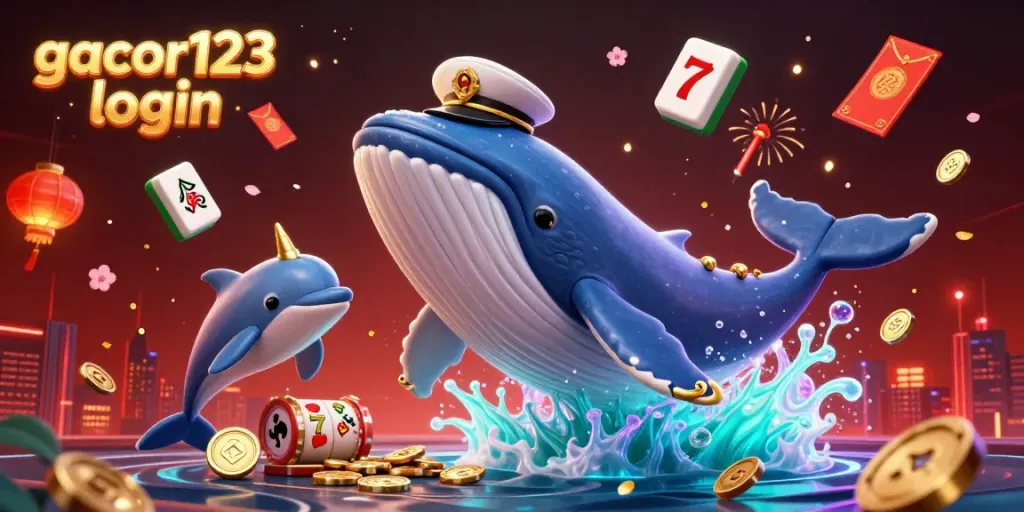 Experience the thrill of winning with gacor123 login in a vibrant casino scene featuring dynamic characters.